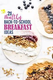 16 Easy And Healthy Breakfast Ideas For Back To School Breakfast For Kids Easy Breakfast Light Breakfast