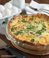 A Delicious Spinach And Cheddar Quiche Recipe Our Guests Love Having This For Breakfast Breakfast Quiche Recipes Recipes Quiche Recipes