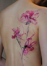 28 Incredible Watercolor Tattoos And Where To Get Them Watercolor Tattoo Flower Lace Tattoo Flower Tattoo Designs