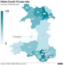 Map of bridgend county wales uk. Coronavirus How Did One County In Wales Escape The Worst Of It Bbc News