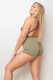 Penny Lund Green Shorts Cosmid - Hot Girls And Naked Babes at HottyStop.com