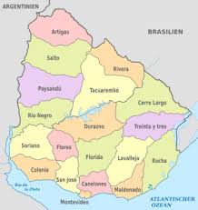 Bildergebnis für uruguay karte