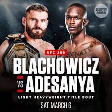 Here's how to get a live stream anyone in the uk with a bt sport subscription can watch all of action for free including the main card. Ufc 259 Live Full Fight How To Watch Stream Free Time Under Card