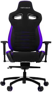 The gaming chair is equipped with adjustable backrest, which allows you to change its angle for different needs and make the chair multipurpose, and retractable footrest, which offers you comfortable foot support when you need to lie down on the chair. Vertagear Racing Pl4500 Gaming Chair Black Purple Conrad Com