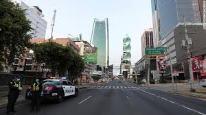 / ˈkɝː.fjuː / a rule that everyone must stay at home between particular times, usually at night, especially during a war or a period of political trouble: Panama S Coronavirus Lockdown Means Separating Men And Women Cnn