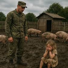 The Father Returned From the Army and Saw His Daughter Sleeping in a Pigsty. No One Expected His Reaction... The man had just crossed the gate when he heard his daughter's cries