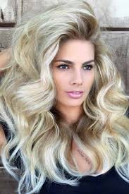 Long white blonde straight hair frames a face nicely and makes brown eyes pop. 20 Hair Styles For A Blonde Hair Blue Eyes Girl Lovehairstyles Com