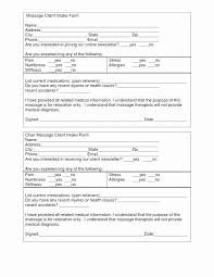 New Client Form Template New 16 Inspirational New Client Intake Form Accounting In 2020 Massage Intake Forms Templates Therapy Clients