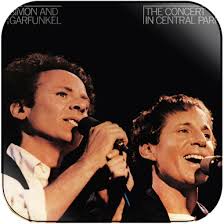 Simon and Garfunkel The Concert In Central Park Album Cover Sticker