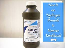 Apply this liquid after scrubbing unwanted tattoo with salt. How To Use Hydrogen Peroxide To Remove Blackheads