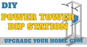 We love keeping lots of extra bar stools around, and not just any bar stools, cool diy ones. Diy Power Tower Make Your Own Dip Station Step By Step Video