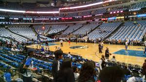 American Airlines Center Section 117 Dallas Mavericks