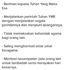 We did not find results for: Sebutkan Contoh Pengamalan Pancasila Sila Pertama Brainly Co Id