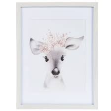 Fawn With Floral Crown Framed Wall Decor Hobby Lobby 1799766