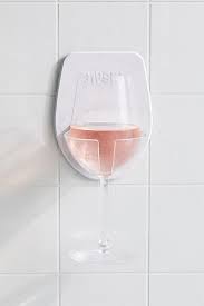Slide View 1 Sipski Shower Wine Glass Holder Shower Wine Wine Glass Holder Bathroom Spa