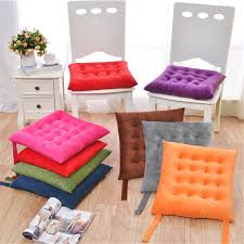 plain square seat pad chair cushion