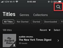 She's receiving all visual and audible notifications. How Can I Use My Library In The Audible For Ios App Audible Help