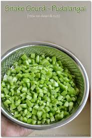 A snake kept in an enclosure wouldn't be very effective as a guard animal. How To Cut Snake Gourd Pudalangai Sharmis Passions
