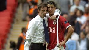 Cristiano ronaldo played in a uefa champions league against manchester united, in 2003. Gary Neville Das Wetter War Fur Cristiano Ronaldo Bei Manchester United Ein Grosses Problem Goal Com