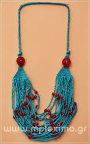 Crochet Multistrand Necklace From Mpleximo Gr Orgu Boncuk Suslu Takilar Tig Desenleri