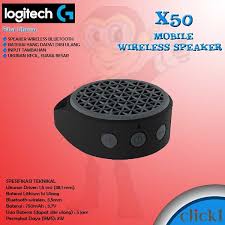 Bagi sebagian orang, mendengarkan musik adalah kebutuhan hidup. Jual Speaker Aktif Mini Terbaik Logitech X50 Bluetooth Di Lapak Click1 Bukalapak