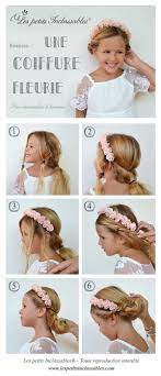 Porté très haut, par deux, tressé, très bas. Tutoriel Coiffure De Mariage Pour Fillette