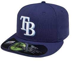 Mlb Tampa Bay Rays Authentic On Field Game 59fifty Cap Light Navy Amazon Sports Outdoors Tampa Bay Rays New Era 59fifty Rays Baseball