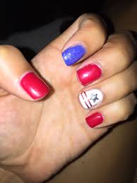 Happy Fourth Of July Nails Diy Gel Of Course July Nails Diy Nails Nails