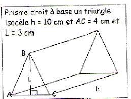 Calculer Le Volume D Un Prisme Droit A Base Triangle Rectangle Forum Mathematiques 480152