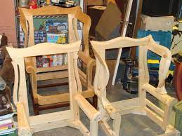 How did bob vila make his dining chair? Wing Back Chair Show And Tell