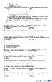 Layang iber iber adalah layang yang berisi bab atau masalah pribadi. Pat Bader Kelas 8 Interactive Worksheet