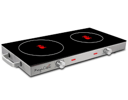 Plus, the stainless steel exterior with a. Mega Chef Electric Double Burner Hot Plate Reviews Wayfair Ca