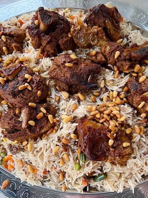 Authentic Arabic Ouzi Lamb!