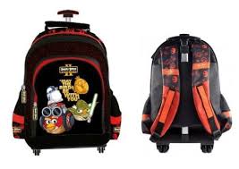 Buy Angry Birds Star Wars School Trolley Trolley Backpack School Bags  Trolley Backpack- show original title Online in Maldives. 202796262802