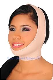 FAJAS Colombianas Mentonera Post Surgical Chin Strap Mentonera Facial  Menton NEW
