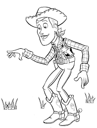 Woody From Toy Story Coloring Page Toy Story Coloring Pages Cartoon Coloring Pages Woody Toy Story