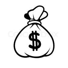 More images for white money icon » Dollar Money Icon With Bag On White Stock Vector Colourbox