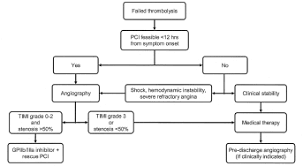 Therapeutic Flow Chart For Patients With Failed Thrombolysis