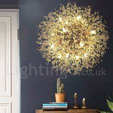 Modern led firework pendant ceiling light lamp dandelion chandelier home decor. Firework Globe Dandelion Chrome Feature For Crystal Metal Living Room Dining Room Study Room Office Chandelier Lightingo Co Uk
