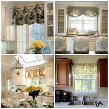 small kitchen window treatments