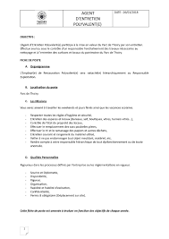Les emplois à temps partiel sont fréquents. Calameo Agent D Entretien Polyvalent E Fiche De Poste