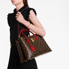 Outlet louis vuitton avenue sling bag n41719. Flower Tote Monogram Canvas Handbags Louis Vuitton