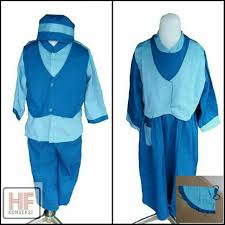 Baju seragam anak tk / ra / paud ini terbuat dari bahan tessa + cotton kotak, kaos dll. Baju Muslim Anak Seragam Muslim Anak Tk Paud Model Rompi Shopee Indonesia