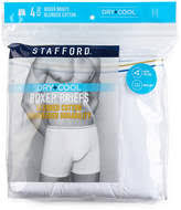 stafford stafford 4 pair dry cool boxer briefs big