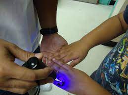 Will it glow germs on hand for the demonstration purpose for hand washing among kids. Glo Germ Visual Tool For Handwashing Training Aseptic Techniques Infection Control