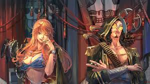 One piece zoro with three swords one on mouth hd anime. Nami 4k 8k Hd One Piece Wallpaper
