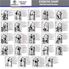 impex home gym exercise chart anotherhackedlife com