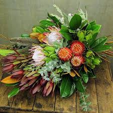 40th Birthday Flowers And Balloons Native Presentation Bouquet Flowers For Everyone Australian Native Flowers Bouquet