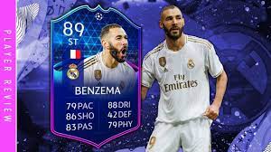 Real madrid's star striker karim benzema won the award for june. Fifa 20 Totgs Benzema Review 89 Tottgs Benzema Sbc Player Review Youtube