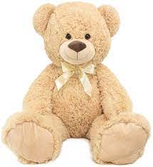 brubaker peluche geante xxl ours nounours 100 cm ultra douce mignonne beige amazon fr jeux et en 2021 mignon abeille coloriage